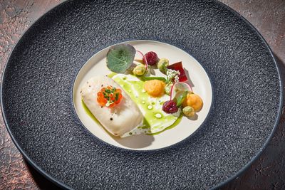 SOUS VİDE PİŞİRİLMİŞ MORİNA BALIĞI 80 Gr.