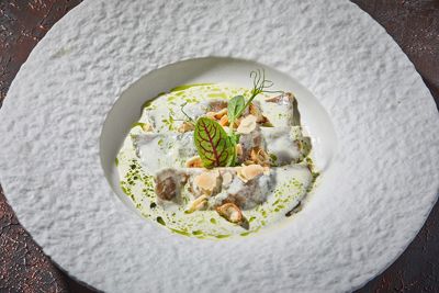 KESTANE DOLGULU RAVİOLİ